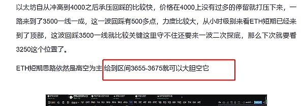 币圈早盘速递：大饼以太遭遇关键阻力，短线空头机会浮现